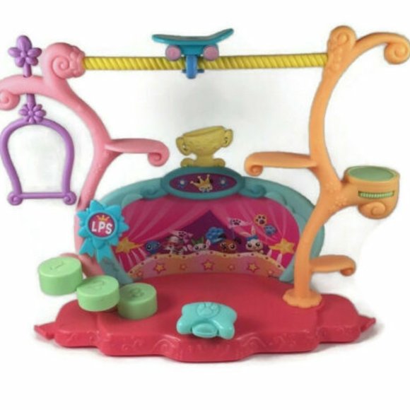 ❤️LITTLEST PET SHOP TALENTED Pets & Circus Tricks n' Talent Show Collie Dog #237 - Picture 3 of 6